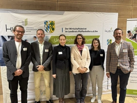 With foresight into the future: The THI Foresight Team connects research and industry (Photo: KUS).