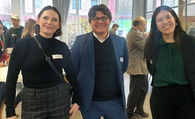 Prof. Dr. Feifel. Prof. Dr. Loza Andui, Tatiana Jodor vlnr