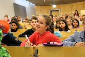 Fascinating insights: This year, the Children’s University is once again presenting lectures across a range of disciplines (Photo: THI).
