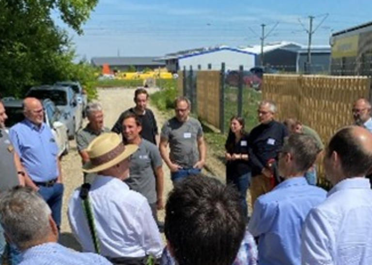 The two GP Joule employees answered the participants' many questions on site – from project development and implementation issues to initial operating experiences.