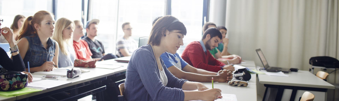 Students during a lecture