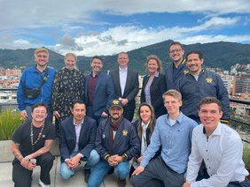Bestens vernetzt: Die THI-Delegation bei Partnern in Südamerika (Foto: THI).