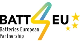 Quelle: BATT4EU Abbildung des BATT4EU Logos mit dem Text Batteries European Partnership