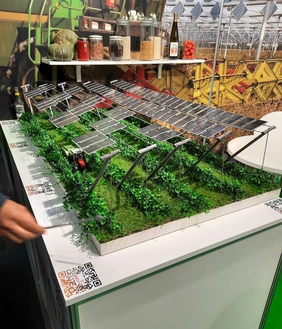 Landwirtschaftliche Nutzung von Photovoltaik auf der Intersolar vorgestellt