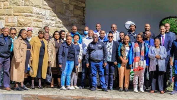 MaZero Project Team with local Stakeholders in Lesotho